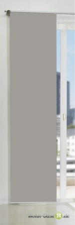 Schiebevorhang Rom 86601-703 grau, Deko, blickdicht, 245x60cm