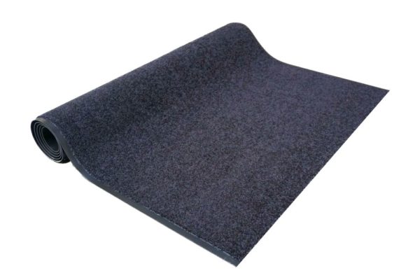 Schmutzfangläufer Proper Tex Uni 618 044, schwarz, Meterware 90cm brt.