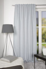 Fertigschal mit Kombiband John 85315-1105 natur, Dekostoff, verdunkelnd, 245x135cm